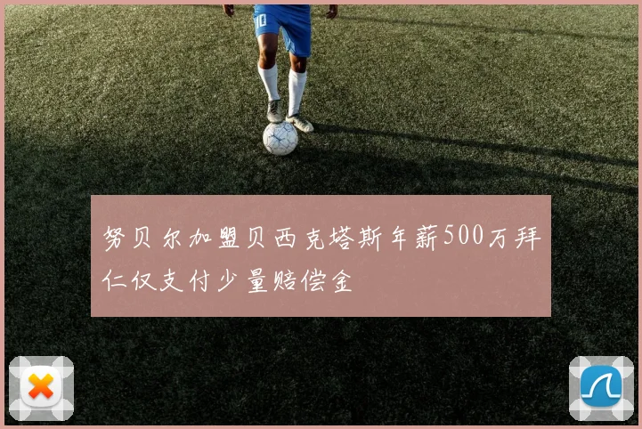 努贝尔加盟贝西克塔斯年薪500万拜仁仅支付少量赔偿金
